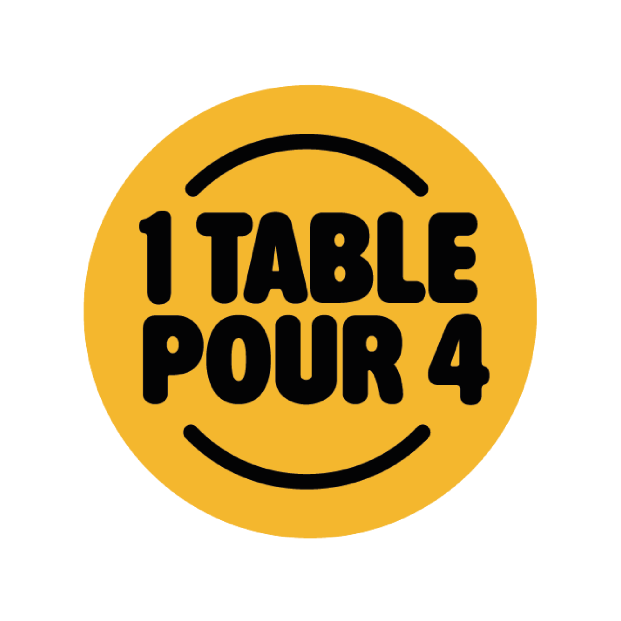 1 Table pour 4